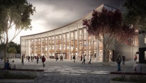 Student Centre and Square CGI